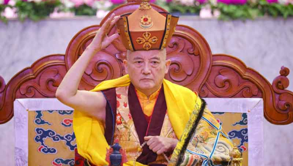 བཀའ་བརྒྱུད་སྨོན་ལམ་ཆེན་མོ་ཐེངས་བཞི་བཅུ་པའི་དངོས་གཞི་ཉིན་མཐའ་མ། 